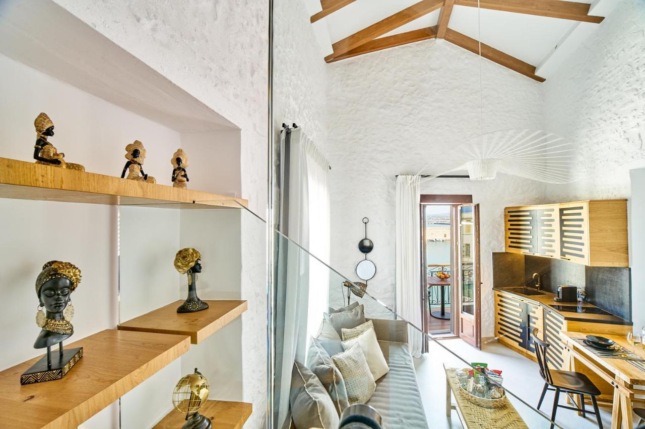 Vista Del Porto Luxury Suites レティムノ エクステリア 写真