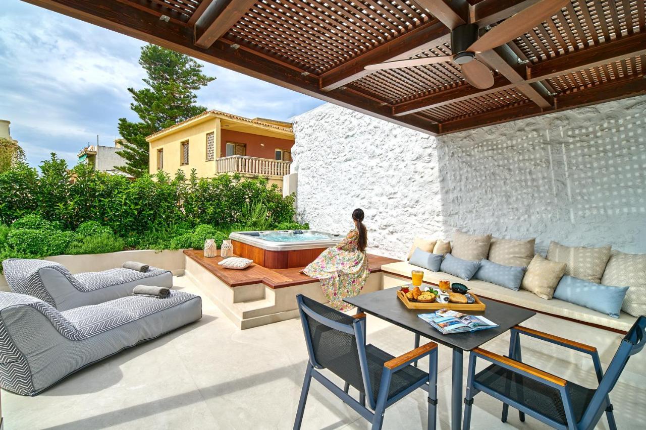 Vista Del Porto Luxury Suites レティムノ エクステリア 写真